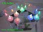 New Multi Color Changing LED Floating tealight Candles Battery 