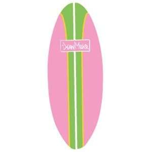  Surfboard Rug   Pink (16x47) Furniture & Decor