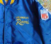 Los Angeles RAMS Vintage JACKET 80s STARTER Satin L NFL Authentic 