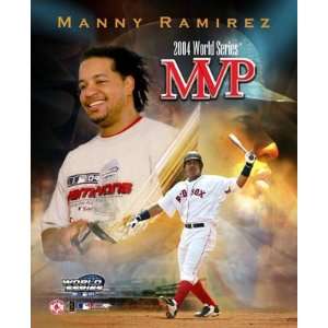Manny Ramirez World Series MVP Photo 16 x 20