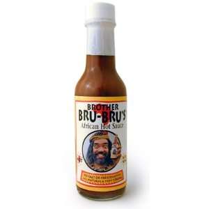 Brother Bru Brus Hot Hot Sauce 5 oz.  Grocery & Gourmet 