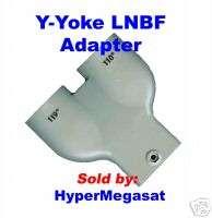 New Dish 500 Y Yoke LNB Bracket Adapter 110/119, 82/91  