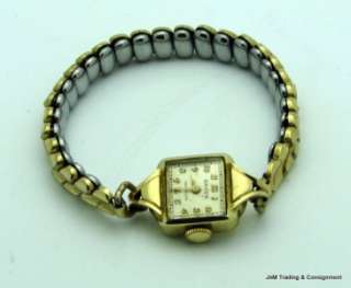 Vintage 14k Gold Gruen Watch 17 Jewel Estate  