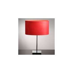  Hampstead Lighting   19517  MACAO GM TABLE RED TINTED 