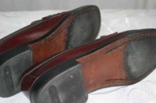   Co Weejuns Size 5.5 Burgundy Slip On Penny Loafer Comfort Shoe  