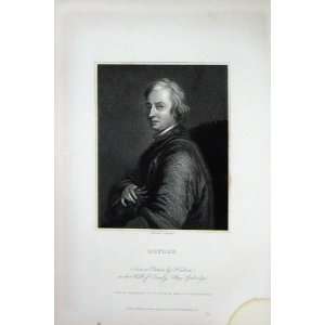 Charles Knight Ludgate 1833 Antique Portrait Dryden