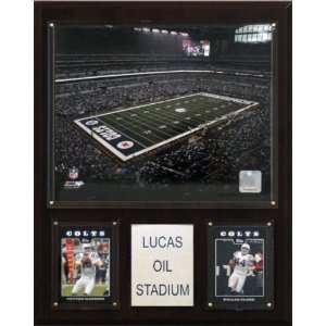  NFL Lucas Oil Stadium Plaque