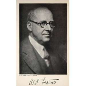  1928 Print Portrait William Starrett Engineer Builder 