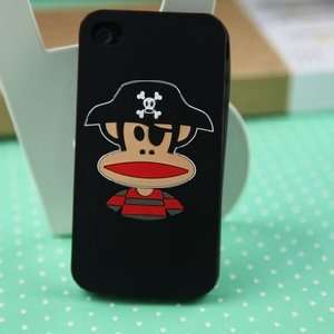   hat silicone skin case for iphone 4 with retail package Cell Phones