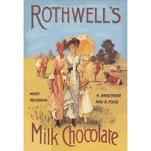  Vintage Art Rothwells Milk Chocolate   01593 4