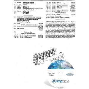 NEW Patent CD for PLURALITY OF LONGITUDINALLY SCANNED FLUORESCENT 