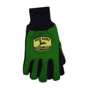  John Deere Retro Logo Green Jersey Glove