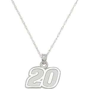  LogoArt Joey Logano Sterling Silver Number Necklace with 