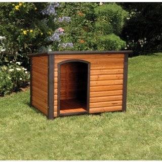  Extreme Outback Log Cabin Dog House 45.5x26.5x27.5 Pet 