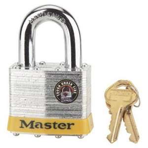  Master Lock 17DPF Security Padlock, Laminated Steel, 2 