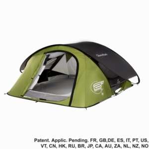 Quechua Pop Up Tent 2 Seconds AIR III 3 Man Waterproof  