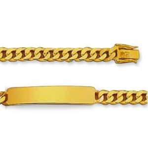  LIOR   Men ID Bracelet   18ct Yellow Gold   21cm   55gr 