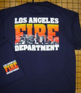 LAFD City Hollywood Design T  Shirt /Fire Dept SM   5XL  