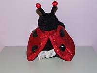   Stuffed Animal Love Bug Ladybug Lady Luck Sequins 028399140725  