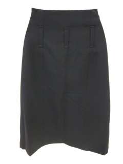 KENZO Black Knee Length Straight Skirt Sz 38  