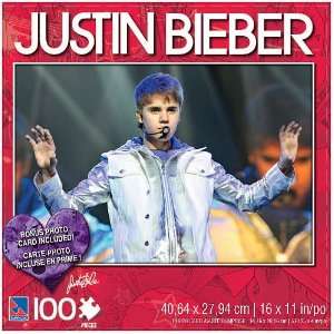  Justin Bieber 100 Piece Jigsaw Puzzle Justin in Concert 