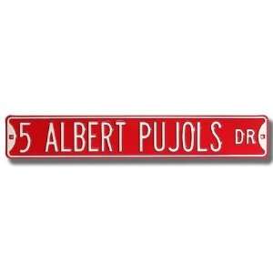  5 ALBERT PUJOLS DR Street Sign
