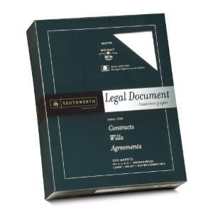  Southworth 100% Cotton Legal Document Paper, 8.5 x 11 