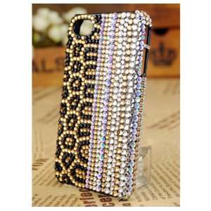 Apple Iphone4s 4g Leopard Skin Multicolor Crystal Best Case Back Cover