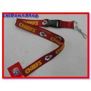  Kansas City Chiefs Lanyard Ticket/ID Badge Holder Keychain 