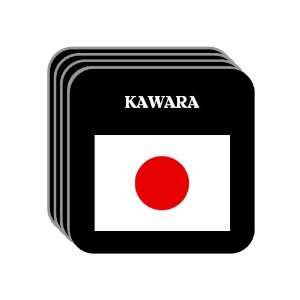  Japan   KAWARA Set of 4 Mini Mousepad Coasters 
