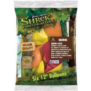  Shrek Forever After Party Latex Balloons 12 6ct