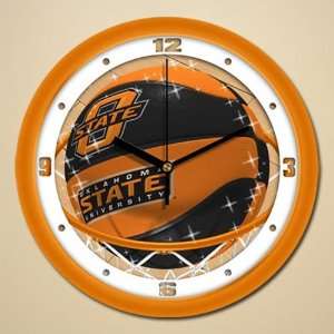  NCAA Oklahoma State Cowboys 11.5 Slam Dunk Wall Clock 