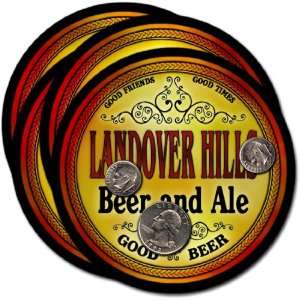  Landover Hills , MD Beer & Ale Coasters   4pk Everything 