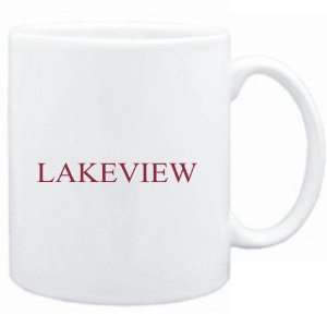  Mug White  Lakeview  Usa Cities