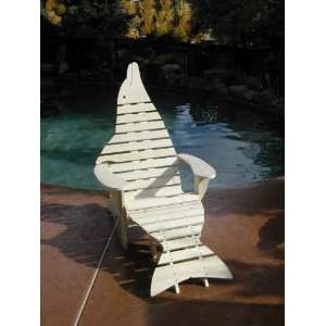   Dolphin Chair and Footrest Woodworking Plans