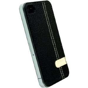 Krusell Gaia UnderCover Klear Crystal Case for iPhone 4   Black   Fits 