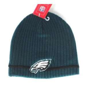  Philadelphia Eagles Reebok Ribed Knit Beanie Hat 