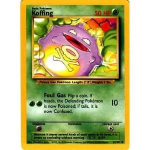  Koffing 51/102 Base Set Common Toys & Games