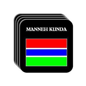  Gambia   MANNEH KUNDA Set of 4 Mini Mousepad Coasters 