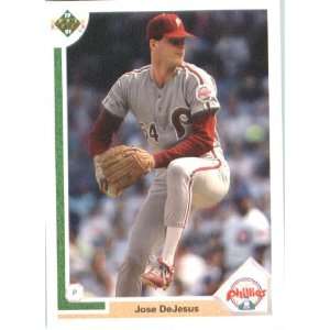  1991 Upper Deck #486 Jose DeJesus   Philadelphia Phillies 