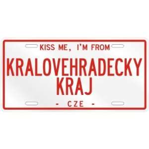   AM FROM KRALOVEHRADECKY KRAJ  CZECH REPUBLIC LICENSE PLATE SIGN CITY