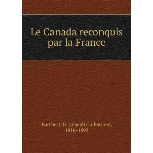   par la France J. G. (Joseph Guillaume), 1816 1893 Barthe Books