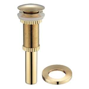   PU 10 MR 1G Pop Up Drain and Mounting Ring, Gold