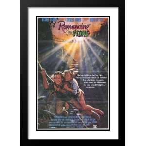  Romancing the Stone 20x26 Framed and Double Matted Movie 