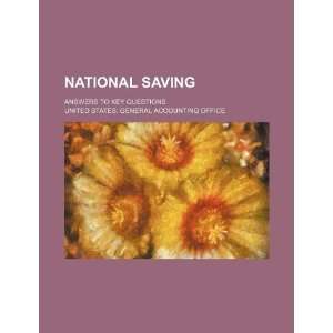  National saving answers to key questions (9781234267230 