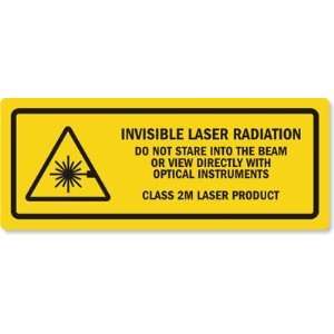 INVISIBLE LASER RADIATION DO NOT STARE INTO THE BEAM OR VIEW DIRECTLY 