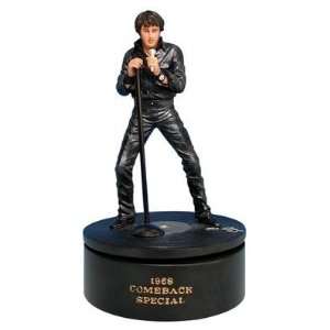  Magnificent Elvis Musical Figurine 1968 Comeback Special 