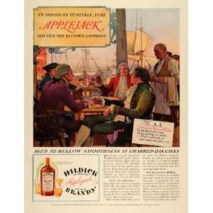  1934 Ad Hildick Applejack Brandy American Heritage 