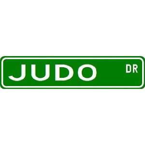 JUDO Street Sign ~ Custom Street Sign   Aluminum  Sports 