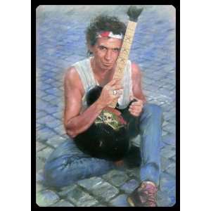  KEITH RICHARDS #181 MUSIC ROCK SINGER PRINTS LITHOGRAPH 